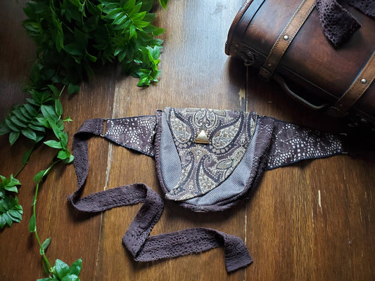 Custom Dragon's Tooth Hip Bag