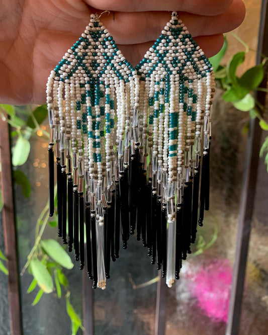 Ma'at Seed Bead Earrings