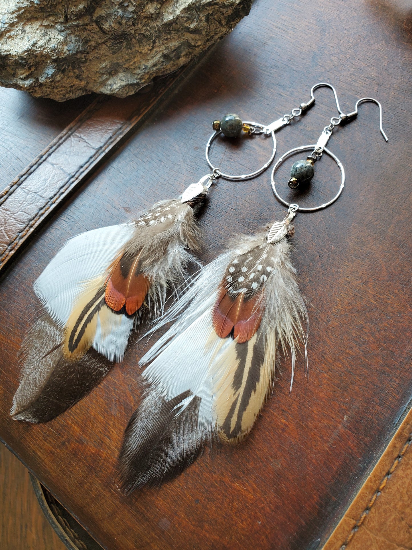 Cala Feather Earrings