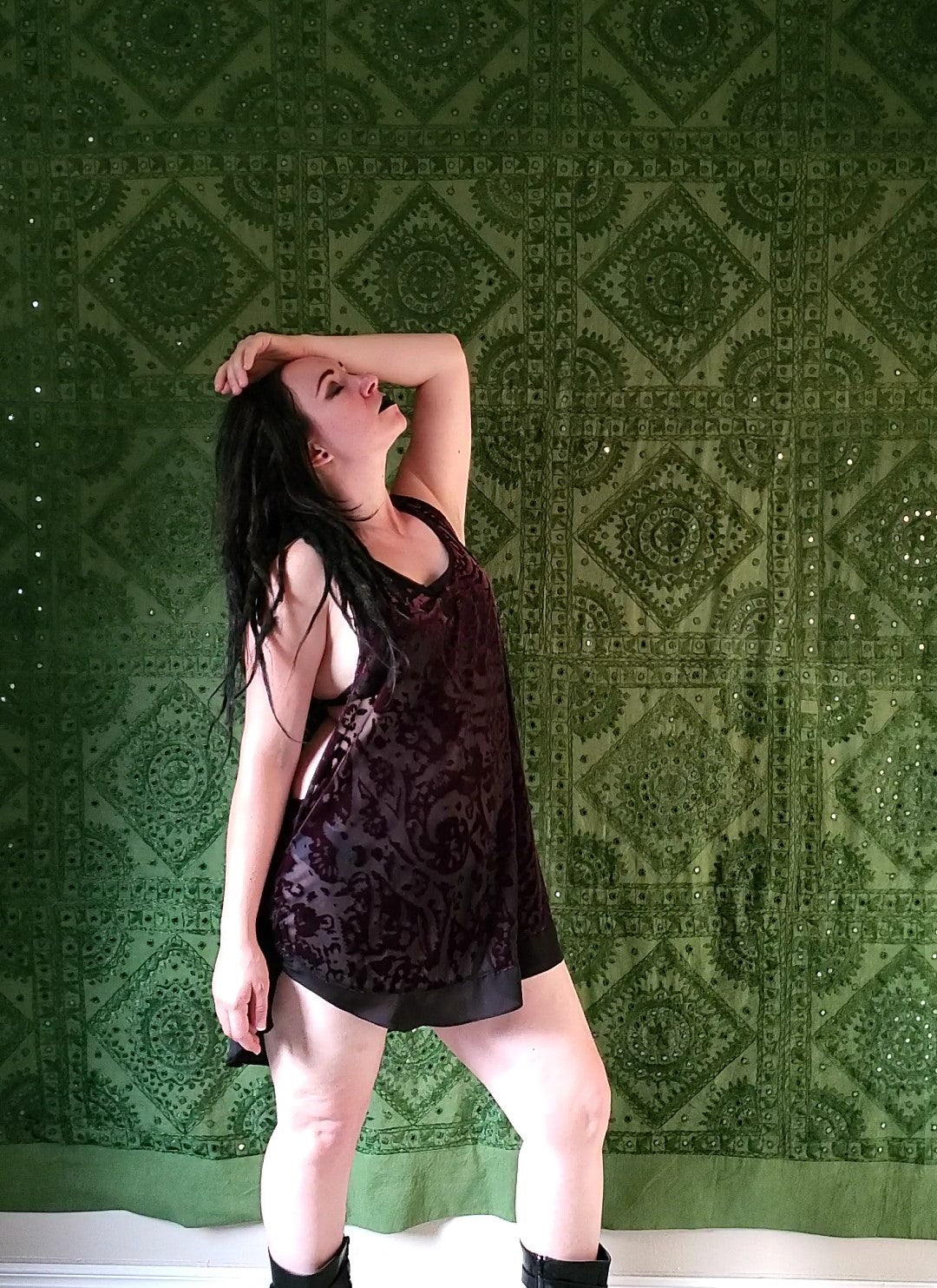 Midnight Sun Sleeveless Blouse