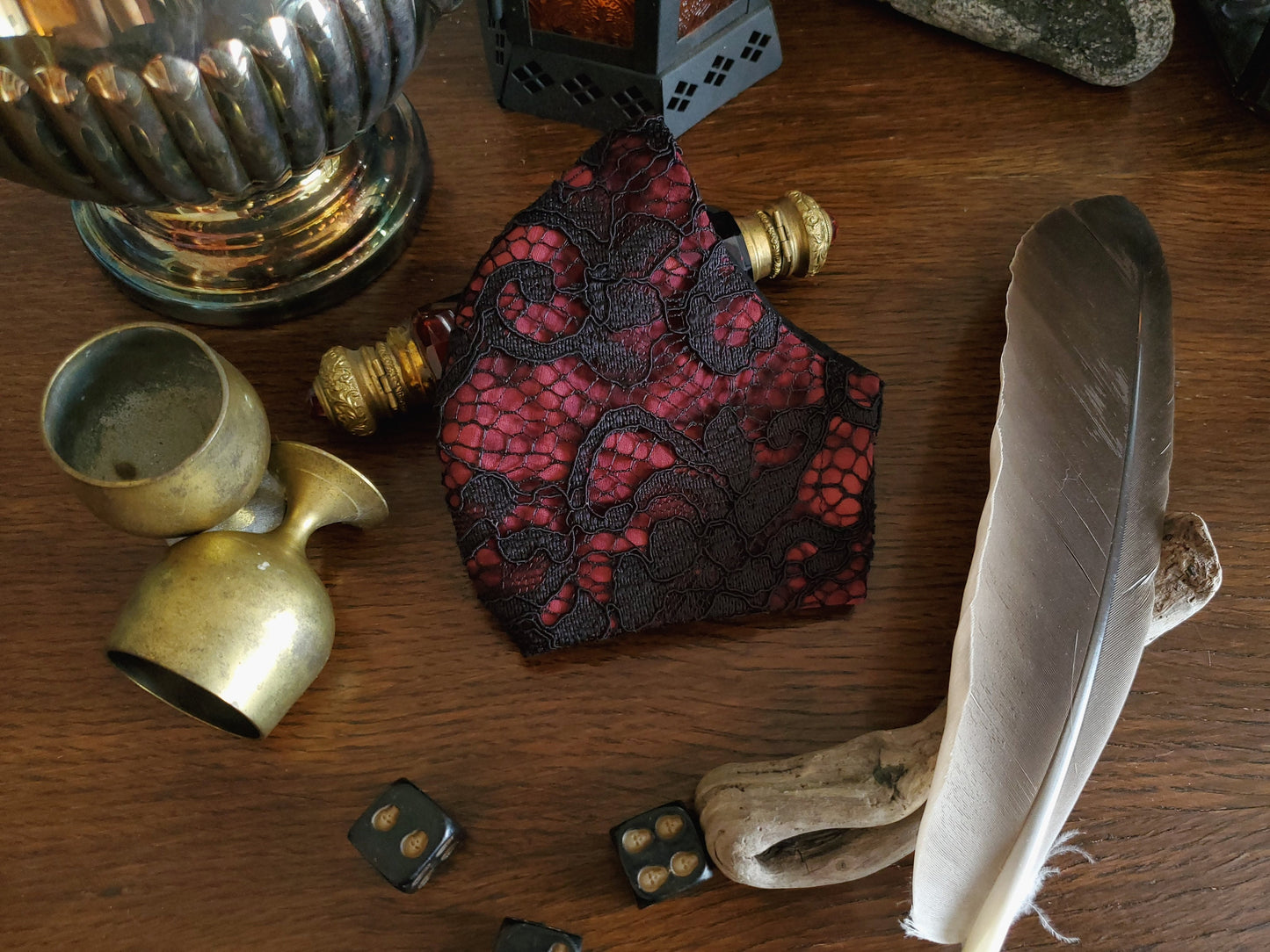 Hocus Pocus Collection: Black Lace Face Masks