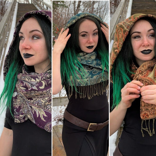 Preorder: Hooded Cowl with Micro Chenille