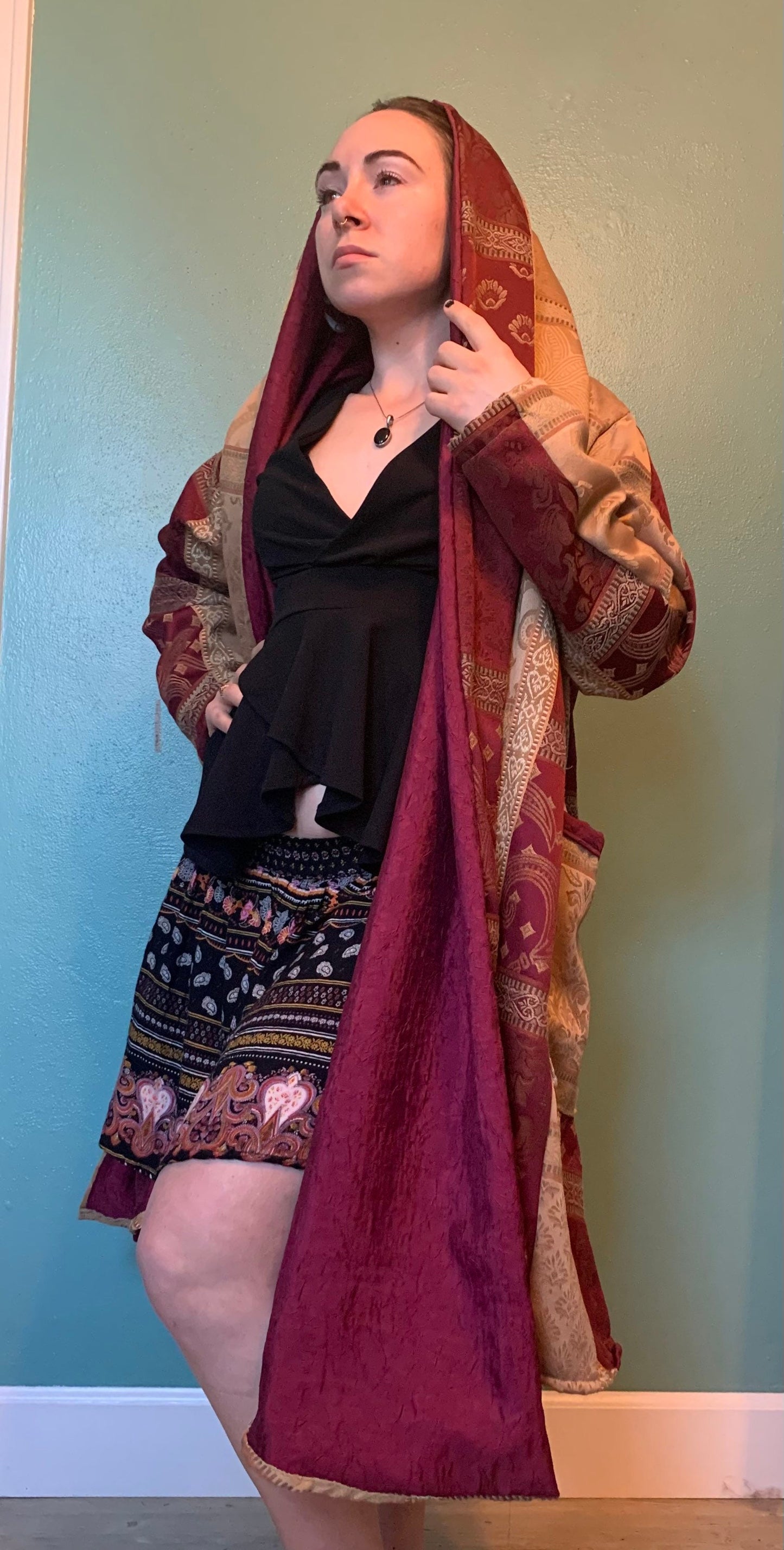 All That Glitters: Gold and Ruby Robe