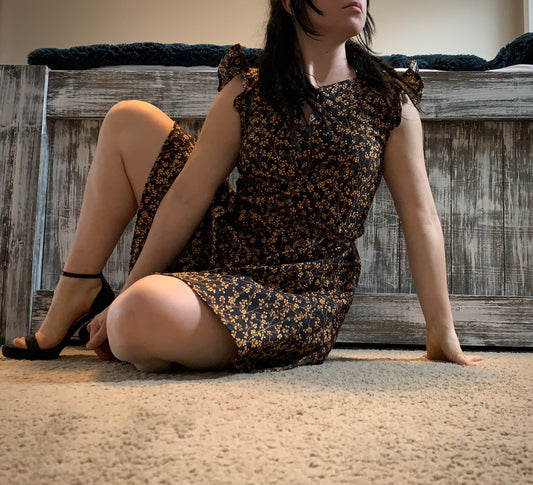 Haunted Harvest Blouson Dress