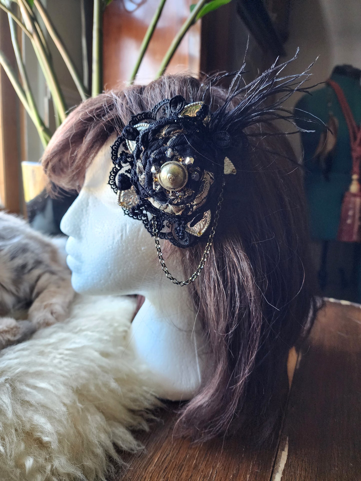 Lydia Hair Flower/Brooch