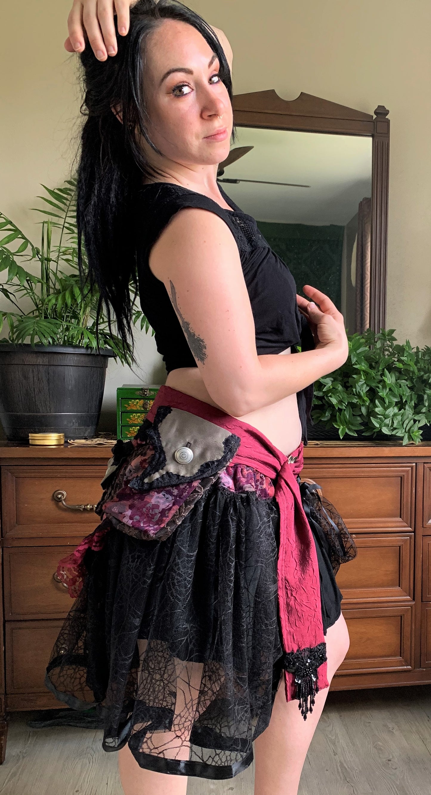 Spiderwork Bustle Skirt