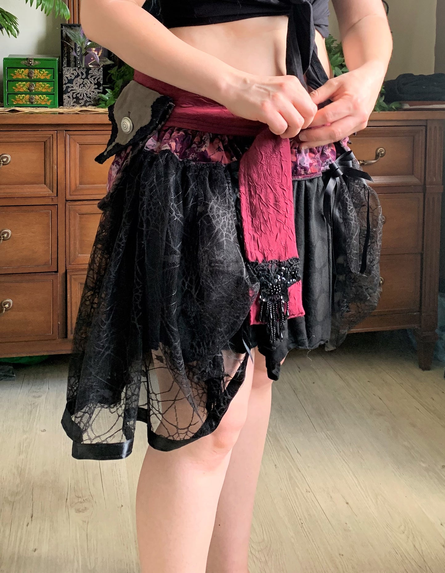 Spiderwork Bustle Skirt