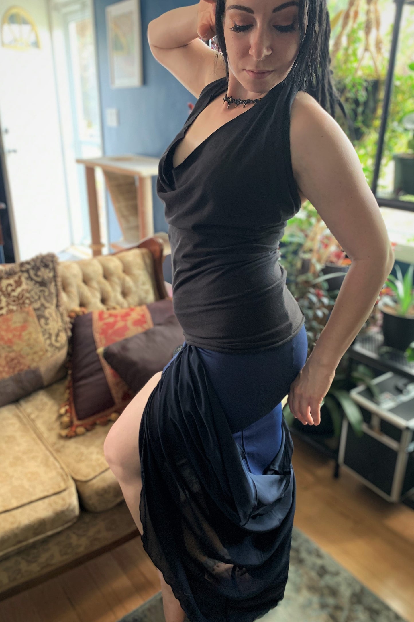 Lyra Drape Skirt