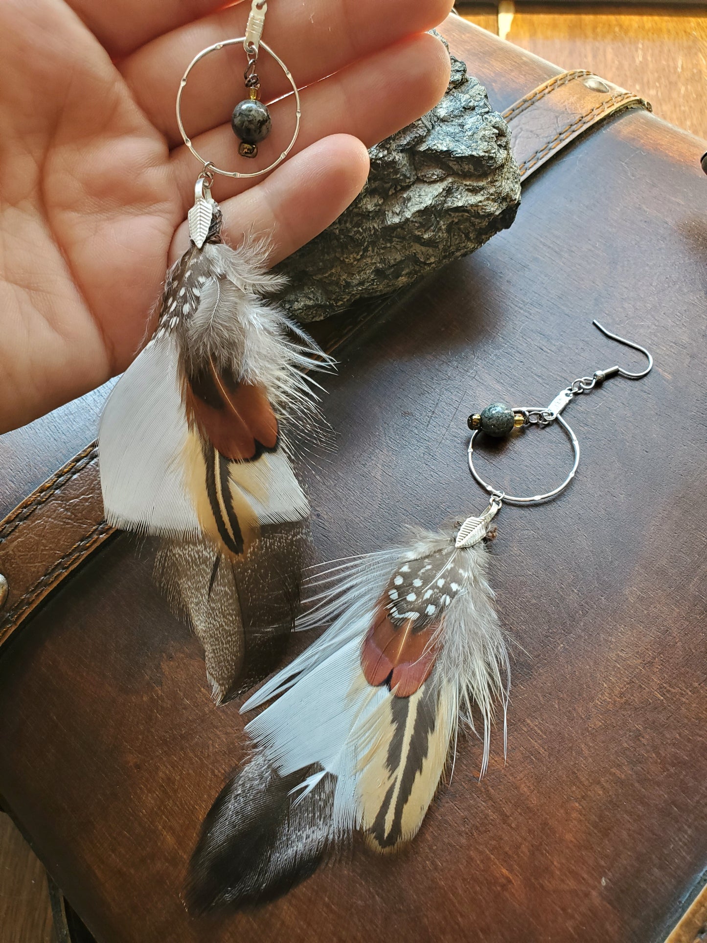Cala Feather Earrings