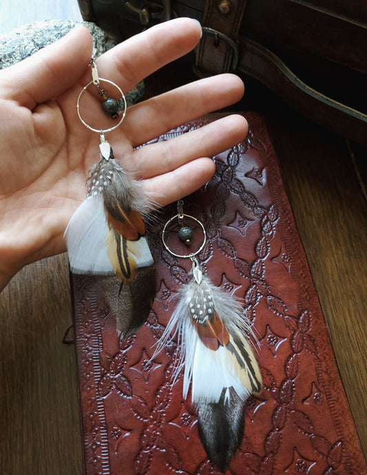 Cala Feather Earrings