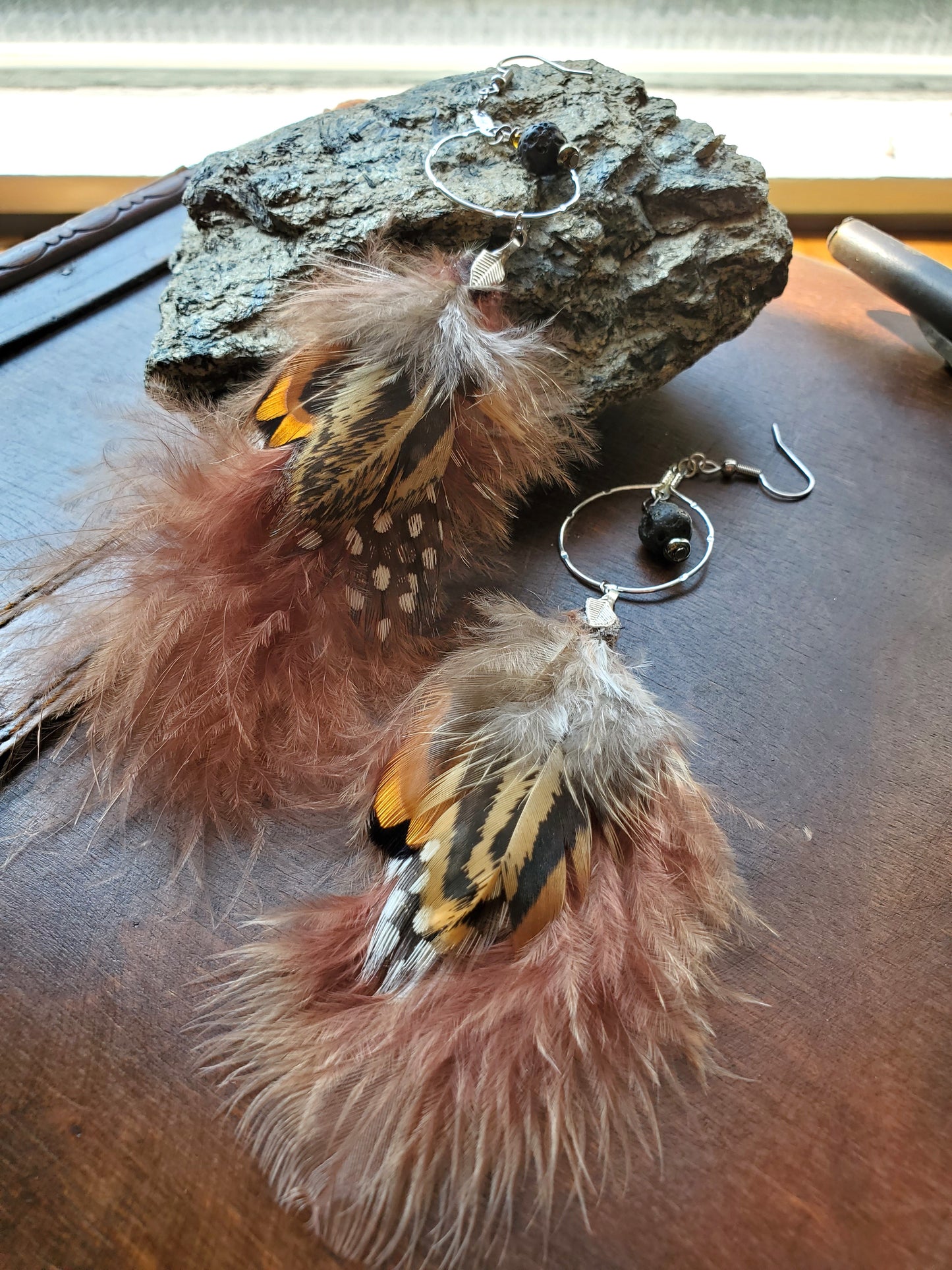 Eryn Feather Earrings