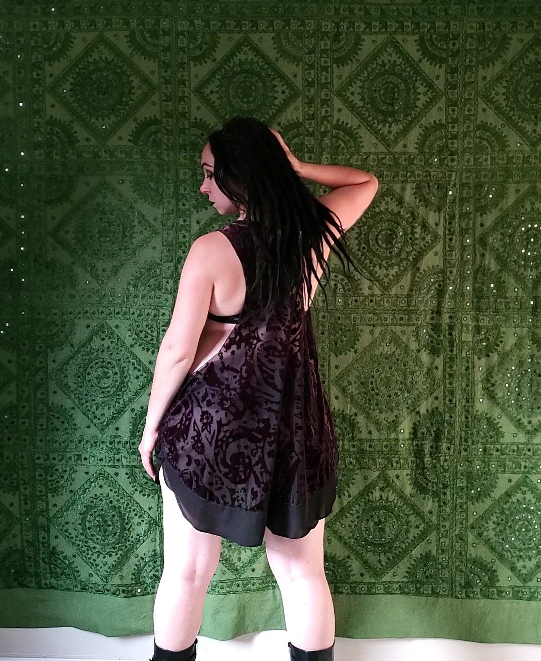 Midnight Sun Sleeveless Blouse