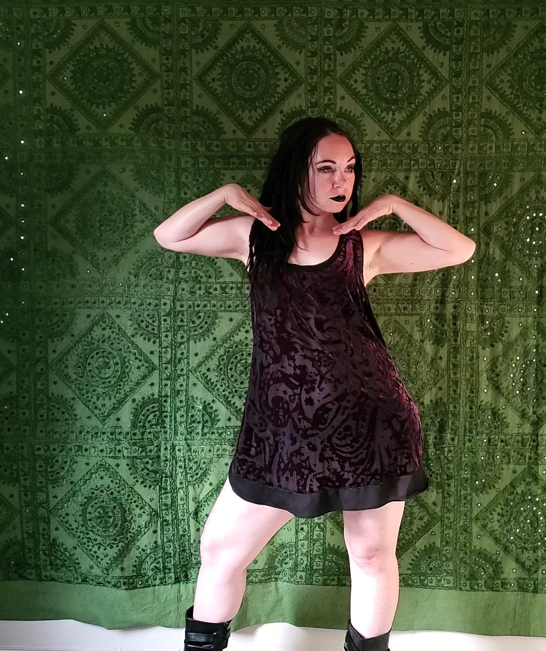 Midnight Sun Sleeveless Blouse
