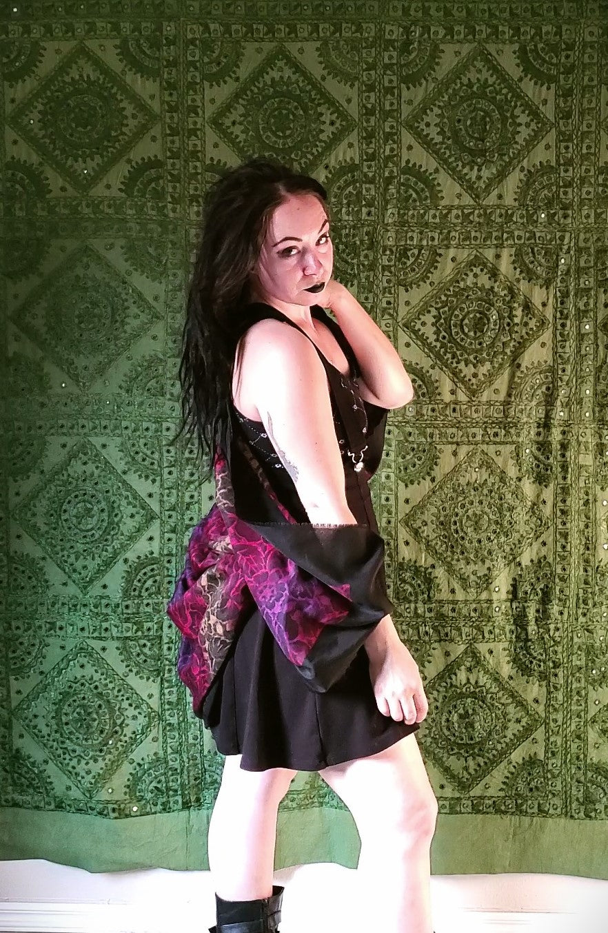 Night Blooming Flowers Cocoon Shawl