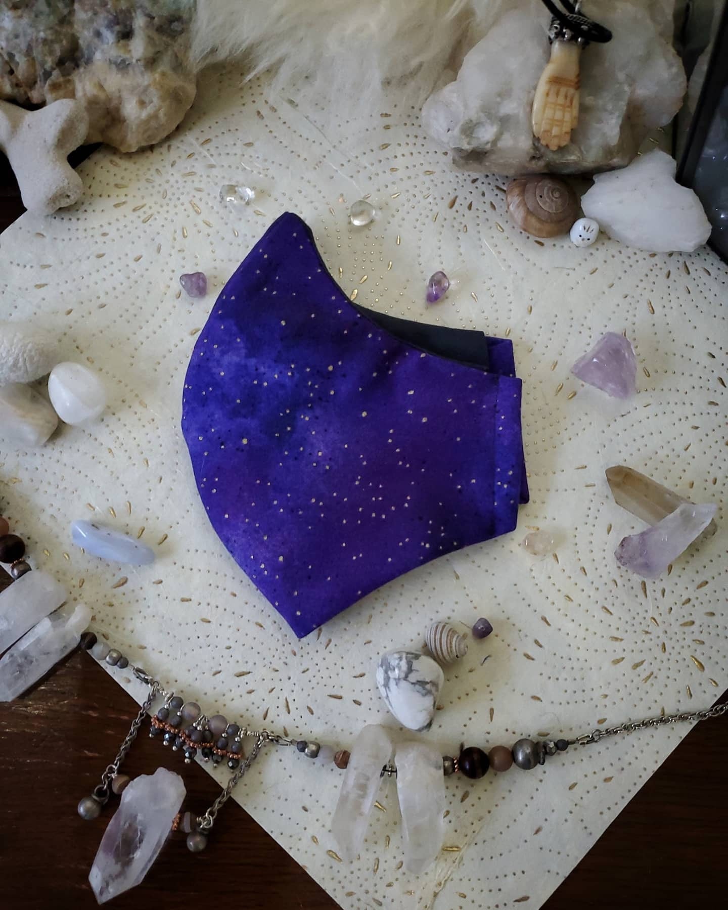 Celestial Dreamer Cotton Face Mask