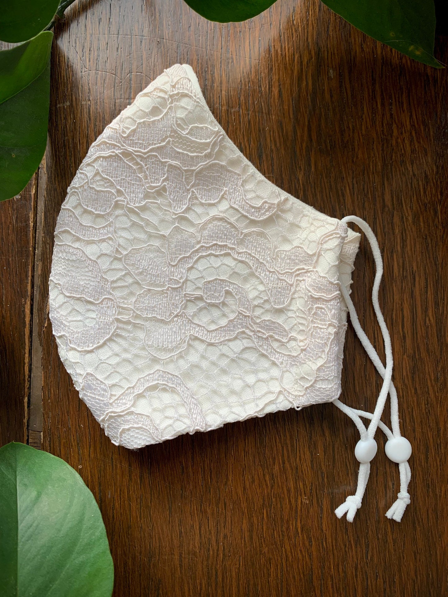 Ethereal: White Lace Face Masks