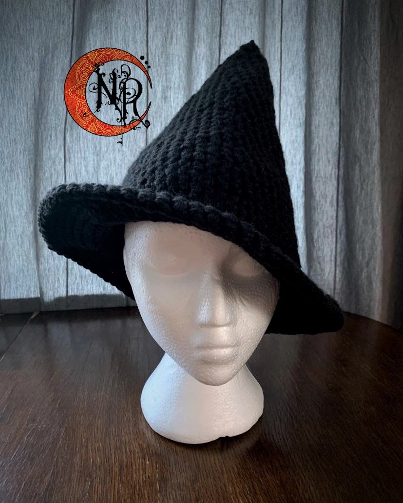Custom Crocheted Witch Hat