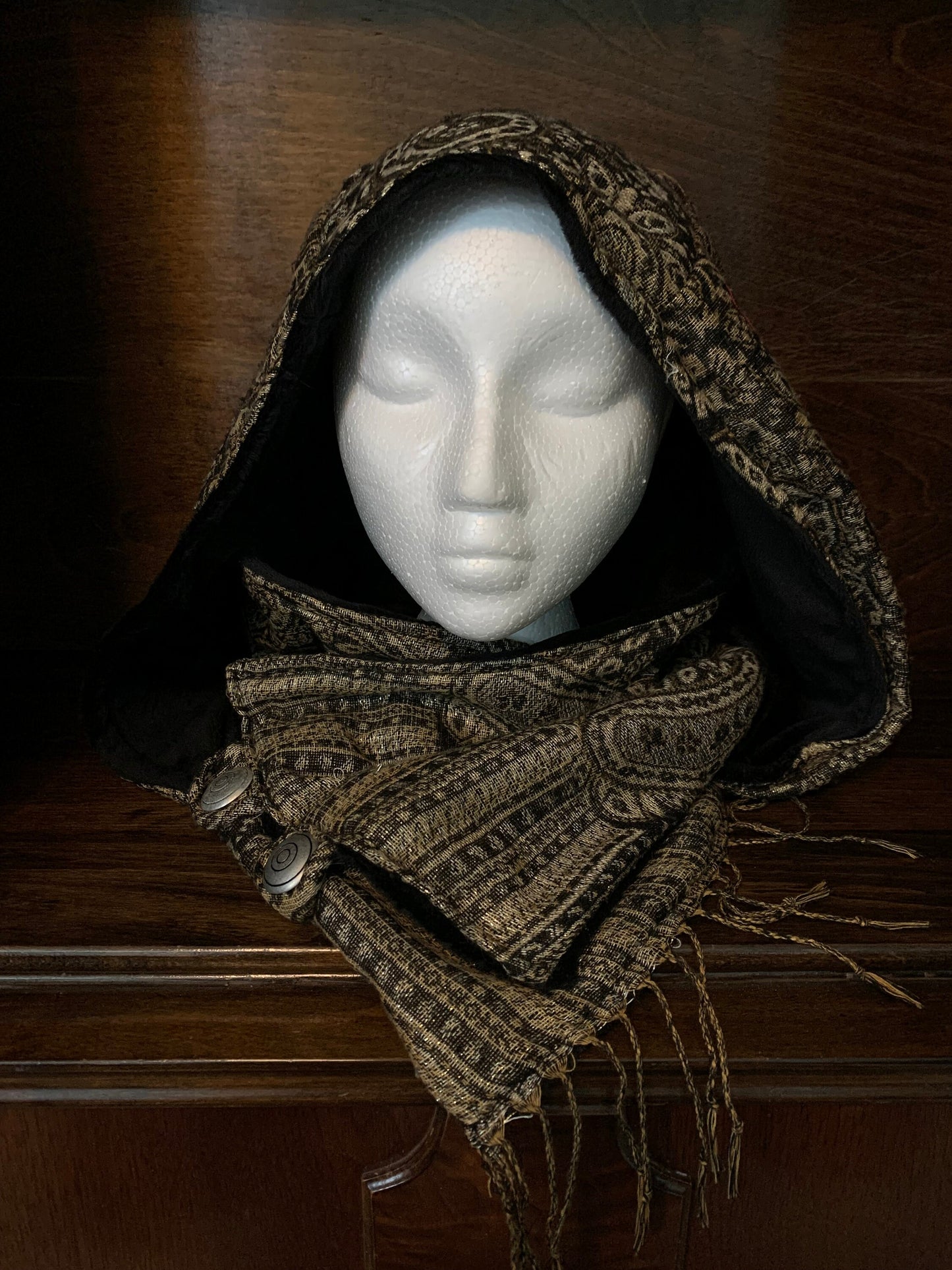 Preorder: Hooded Cowl with Micro Chenille