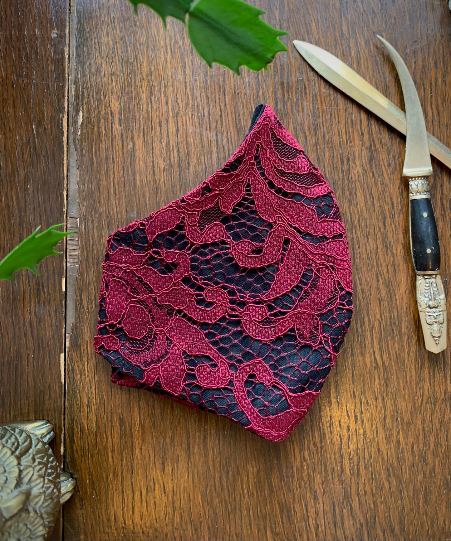 Signature Collection: Lace Face Mask