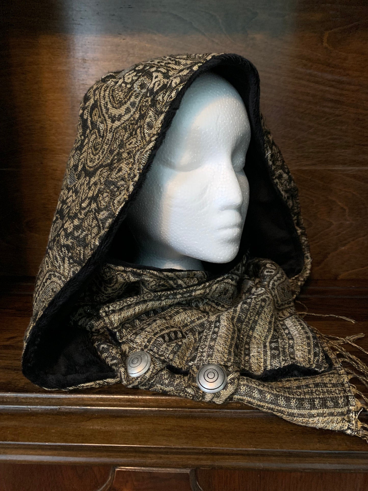 Preorder: Hooded Cowl with Micro Chenille