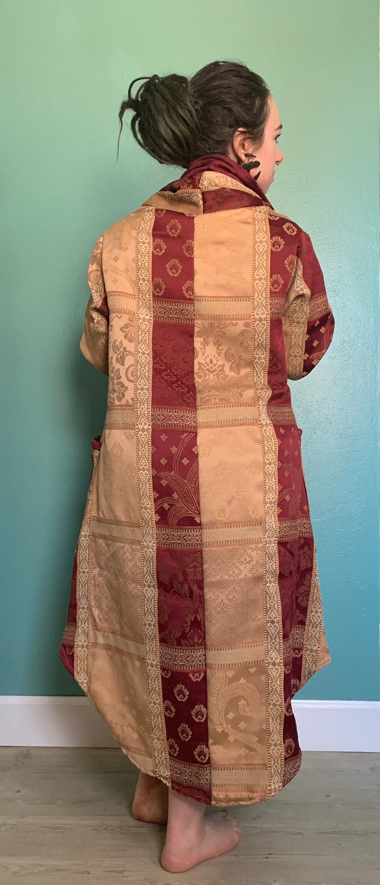 All That Glitters: Gold and Ruby Robe