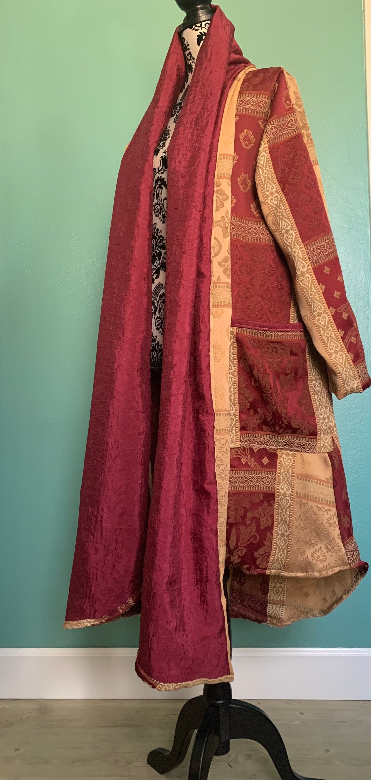 All That Glitters: Gold and Ruby Robe