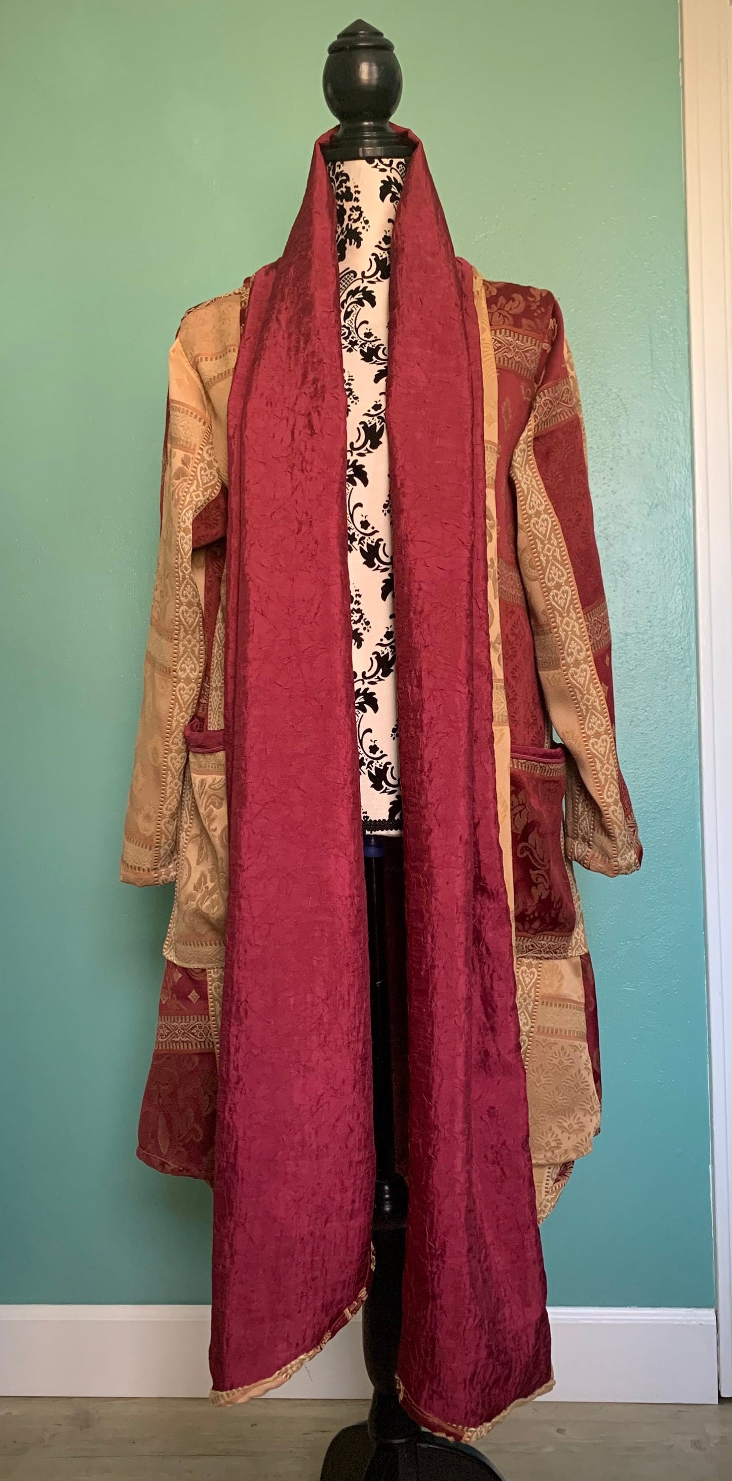 All That Glitters: Gold and Ruby Robe