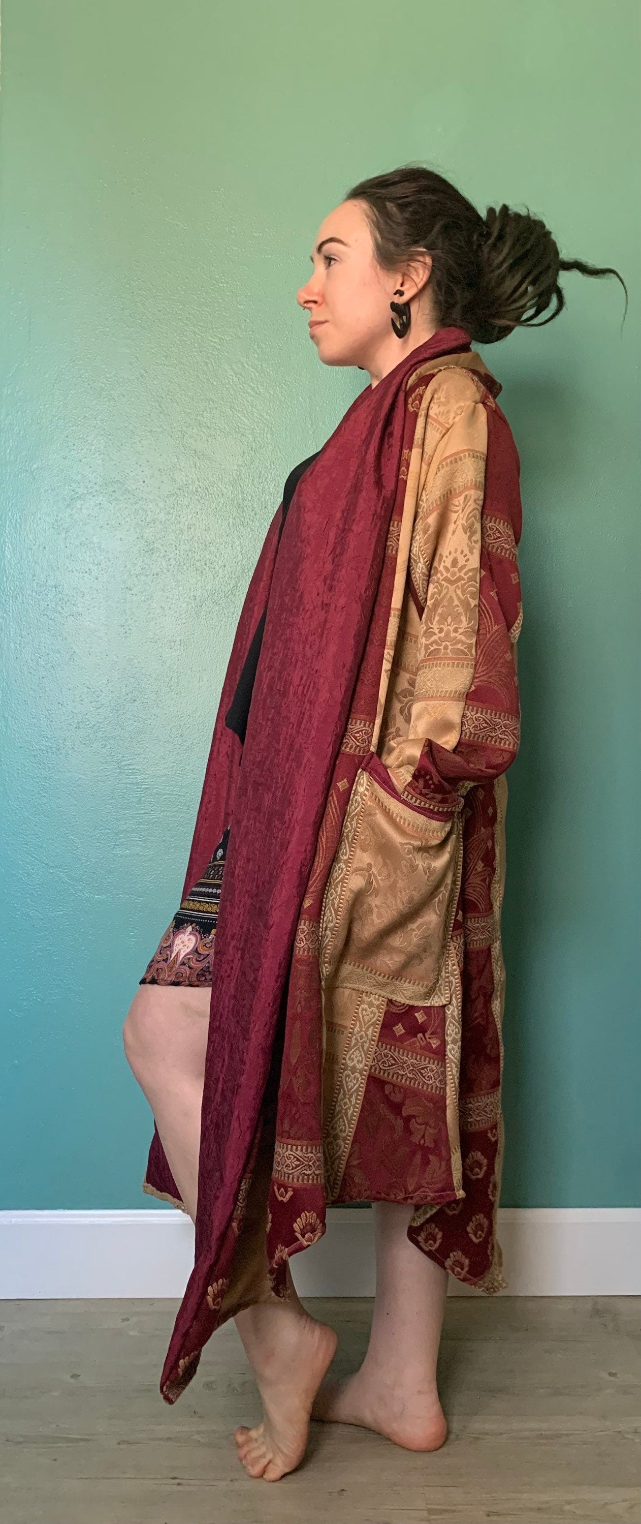 All That Glitters: Gold and Ruby Robe