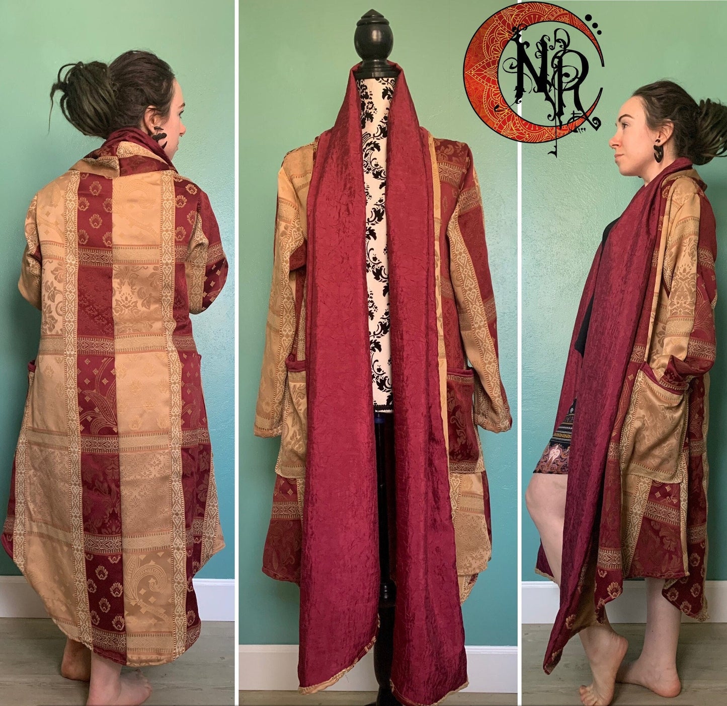 All That Glitters: Gold and Ruby Robe