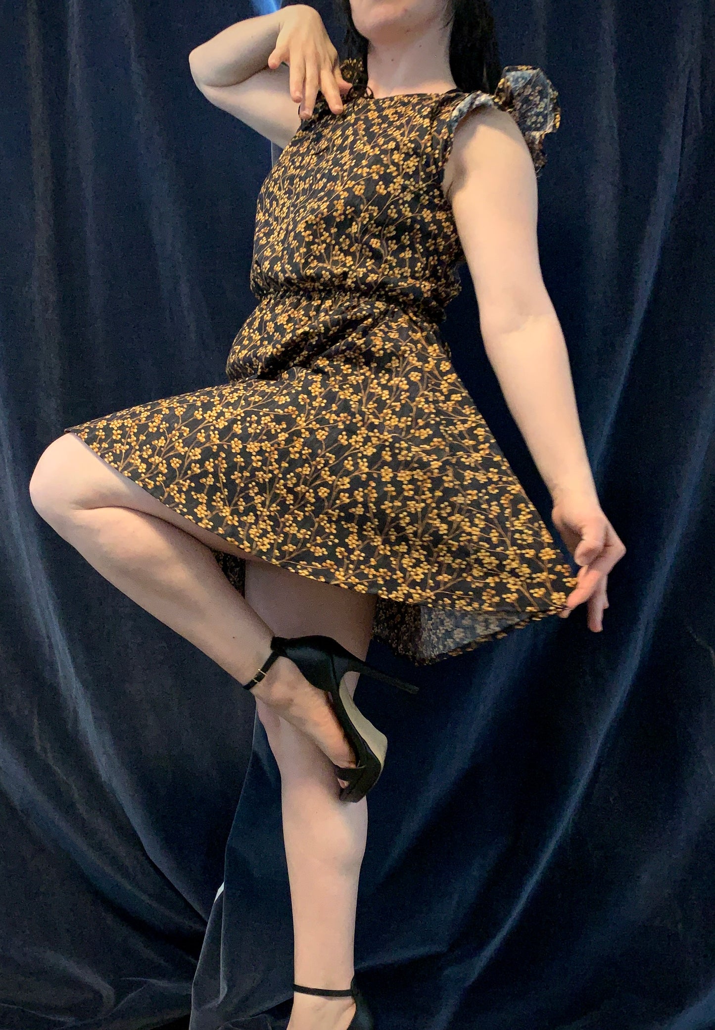 Haunted Harvest Blouson Dress