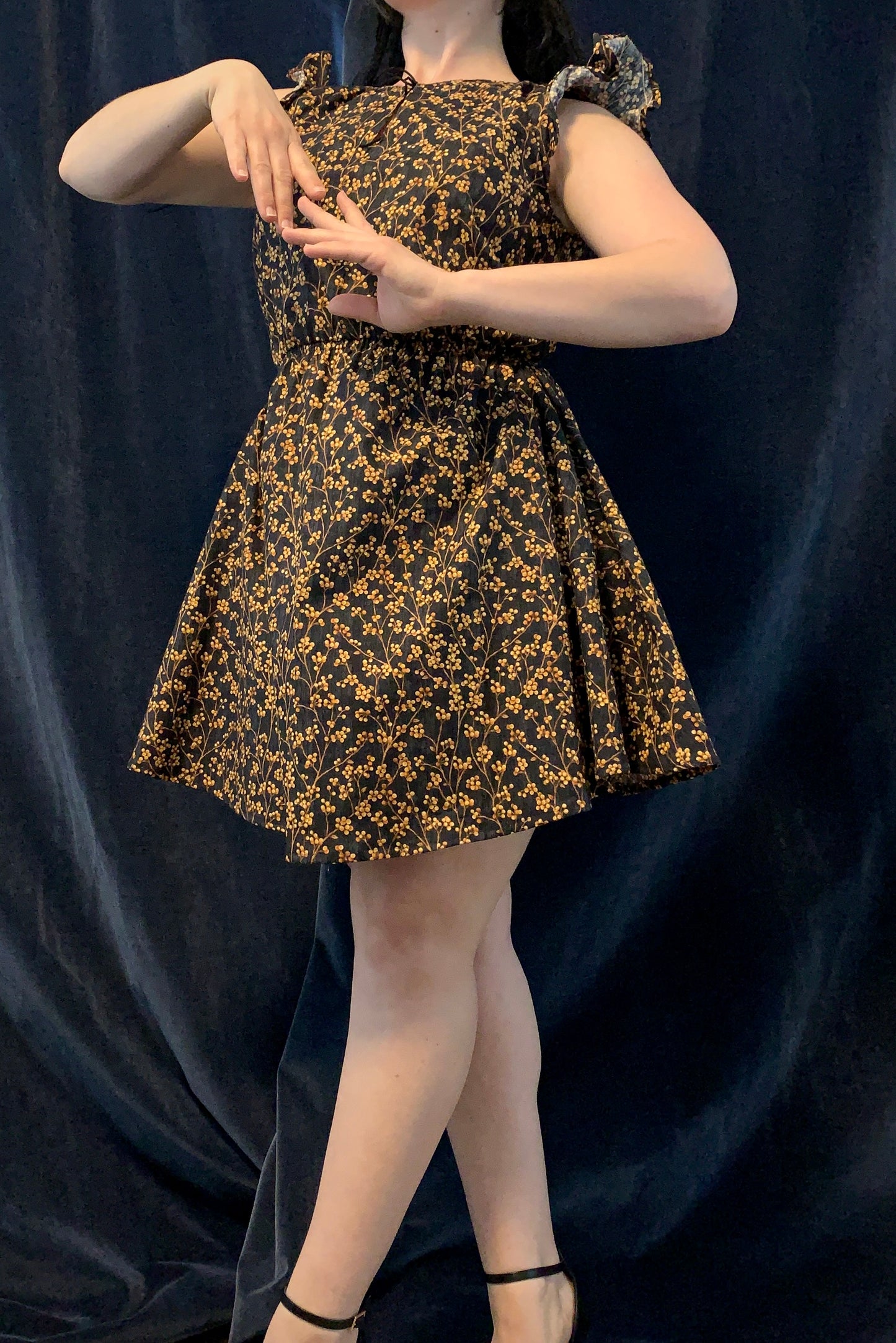 Haunted Harvest Blouson Dress